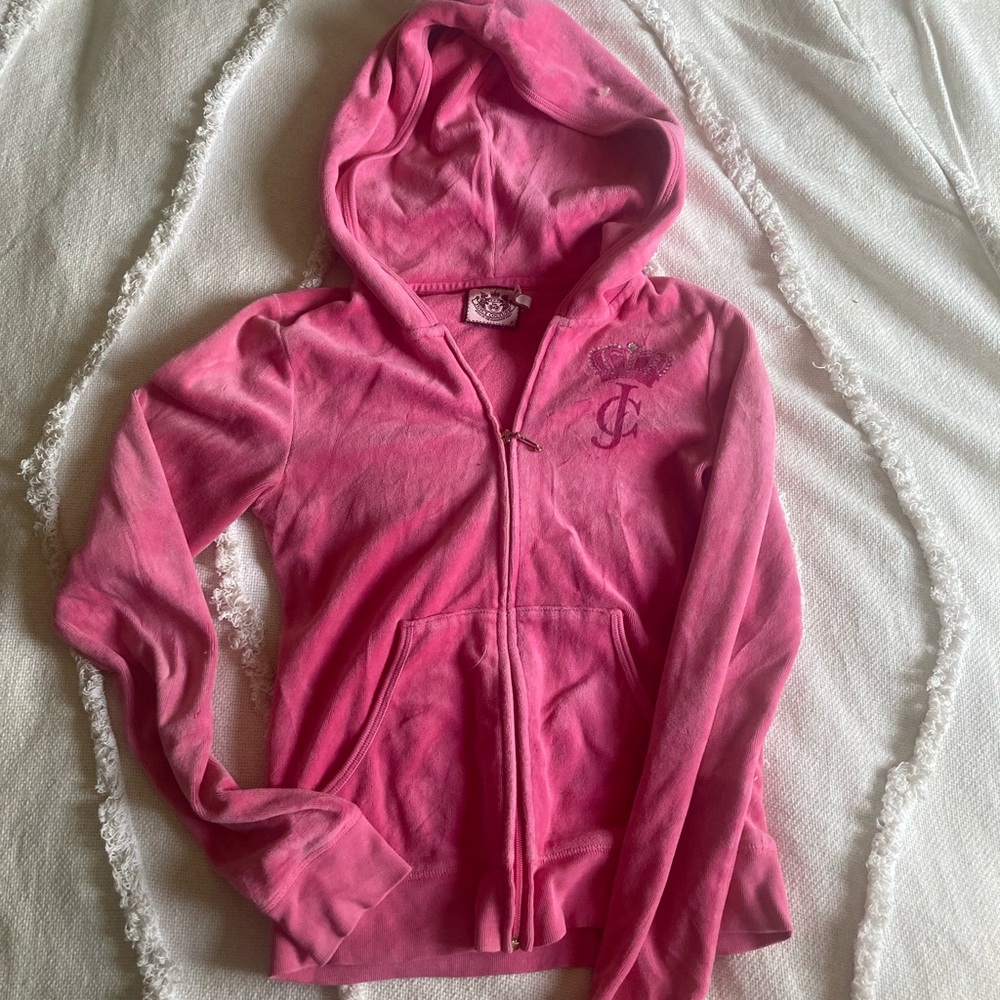 Juicy Couture velour hoodie